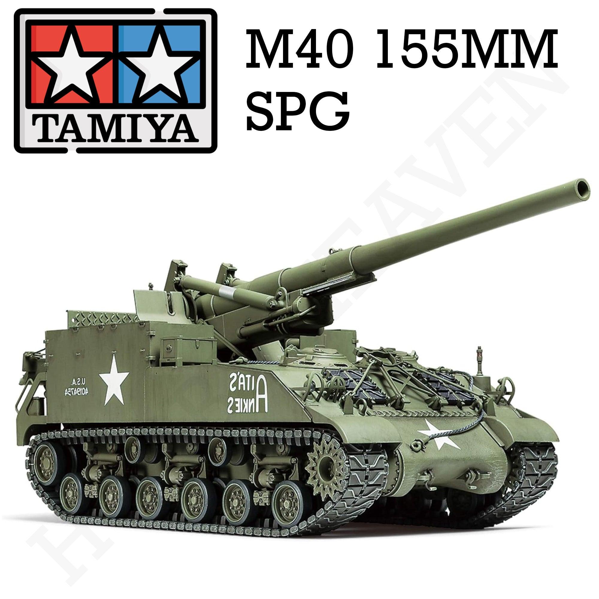 Tamiya 1/35 M40 155mm Self Propelled Gun 35351 - Hobby Heaven