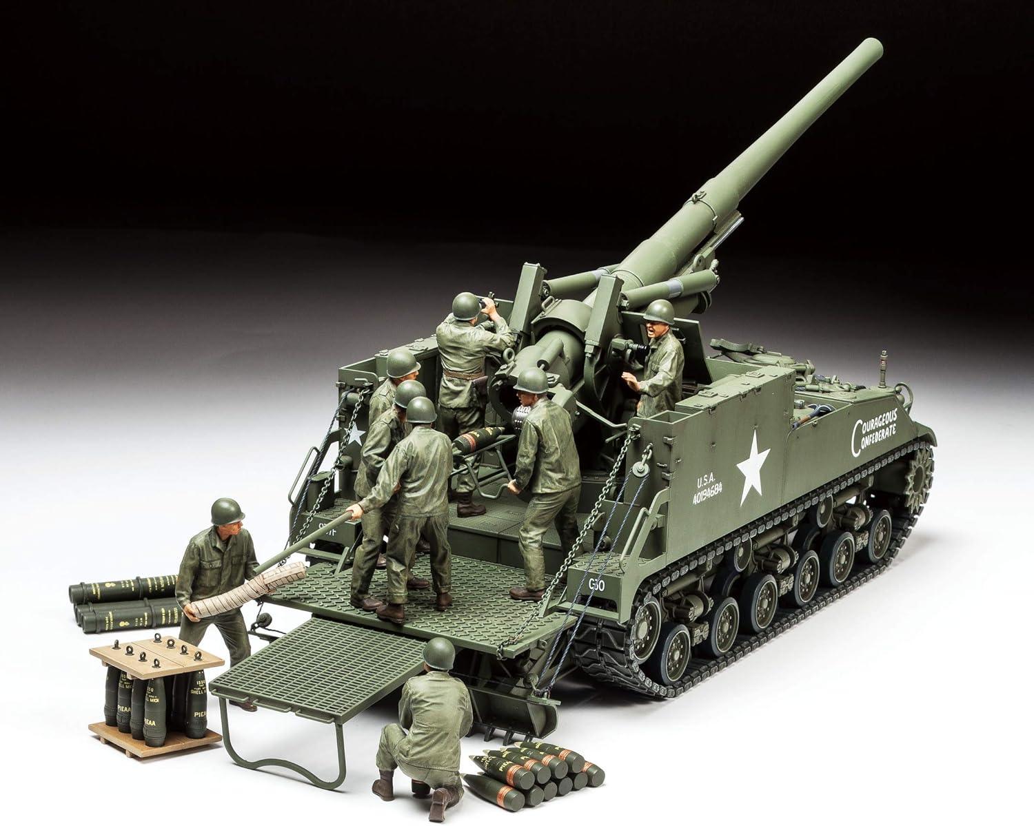 Tamiya 1/35 M40 155mm Self Propelled Gun 35351 - Hobby Heaven