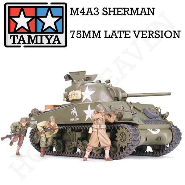 Tamiya 1/35 M4A3 Sherman 75Mm Gun Late Version 35250 - Hobby Heaven