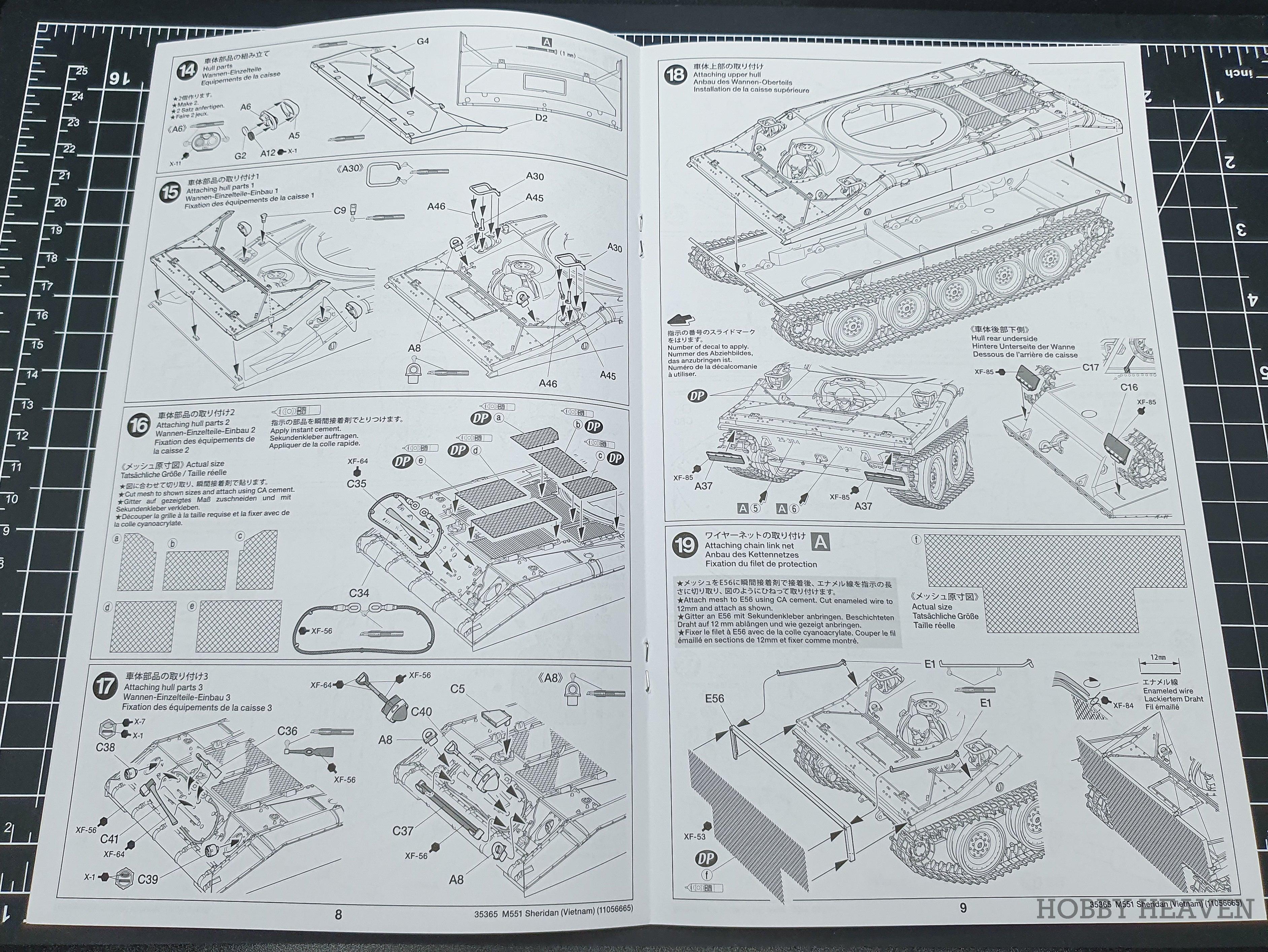 Tamiya 1/35 M551 Sheridan - Vietnam 35365 - Hobby Heaven