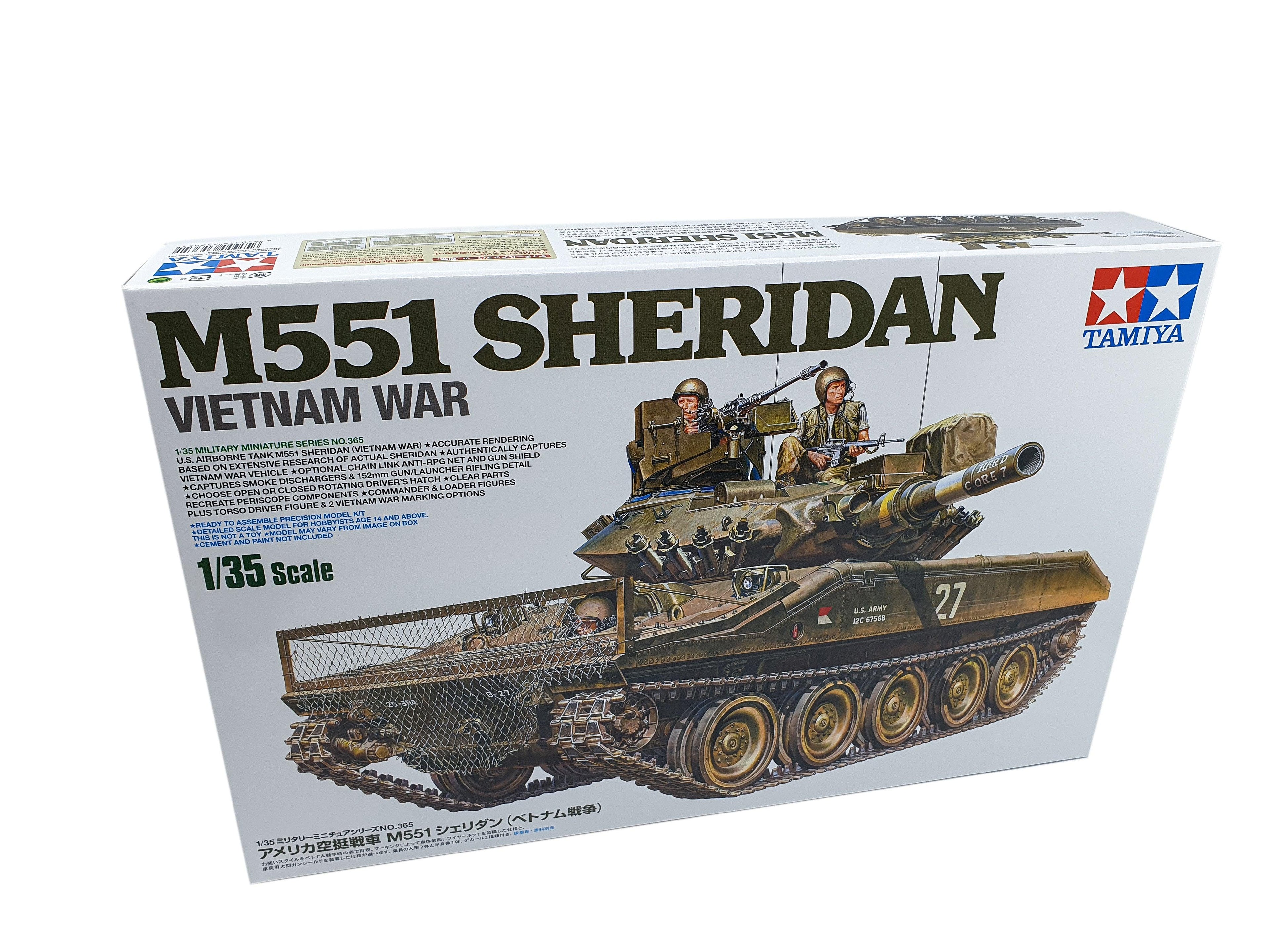 Tamiya 1/35 M551 Sheridan - Vietnam 35365 - Hobby Heaven