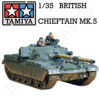 Tamiya 1/35 Scale British Chieftain Mk.5 Tank Model Kit 35068 - Hobby Heaven
