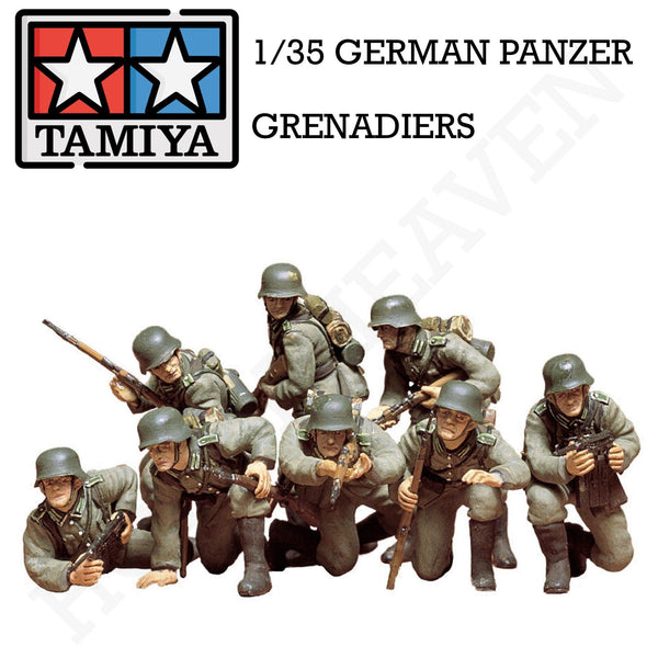 Tamiya 1/35 Scale German Panzer Grenadiers Model Kit 35061 - Hobby Heaven