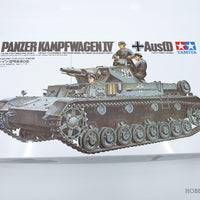 Tamiya 1/35 Scale German Pzkpw IV Ausf D Tank Model Kit 35096 - Hobby Heaven