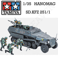 Tamiya 1/35 Scale Hanomag Sd.Kfz.251/1 Model Kit 35020 - Hobby Heaven