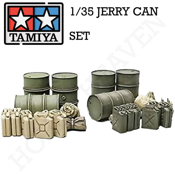 Tamiya 1/35 Scale Jerry Can Model Kit 35026 - Hobby Heaven