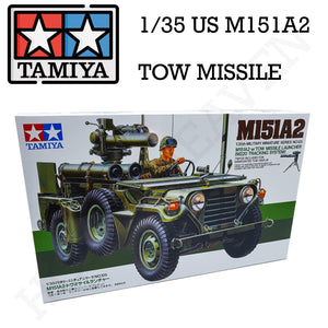 Tamiya 1/35 Scale M151A2 W/Tow Missile Jeep Model Kit 35125 - Hobby Heaven