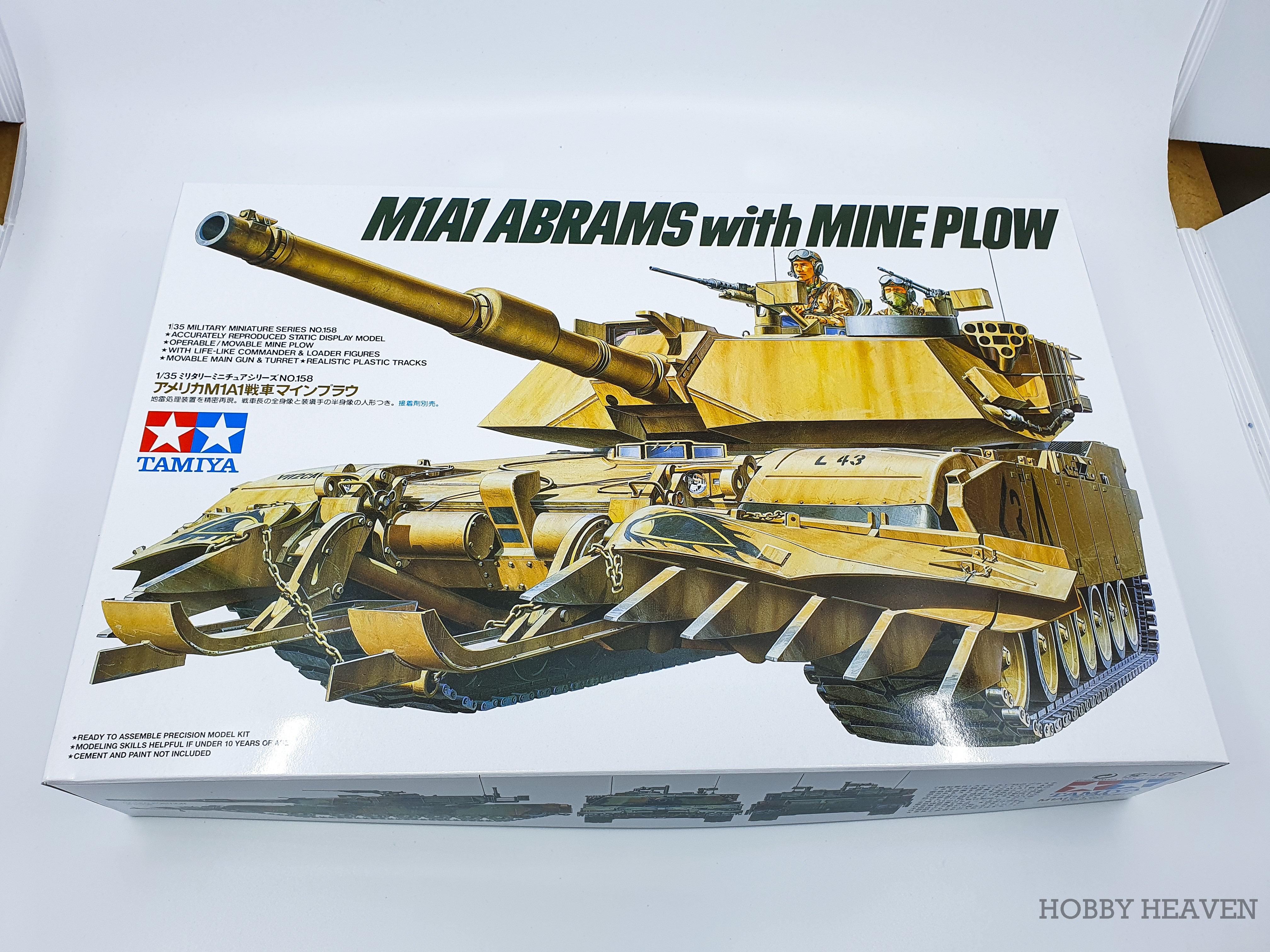 M1A1HA Abrams w/マインプラウ 1/35 Amazon.com: Tamiya Us M1A1 Abrams W/Mine Plow 1/35 Military