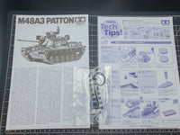Tamiya 1/35 Scale U.S. M48A3 Patton Model Kit 35120 - Hobby Heaven
