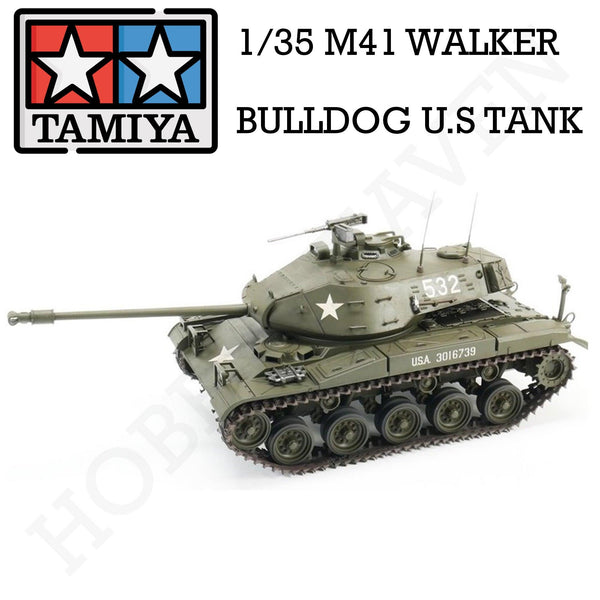 Tamiya 1/35 Scale US M41 Walker Bulldog Model Kit 35055 - Hobby Heaven
