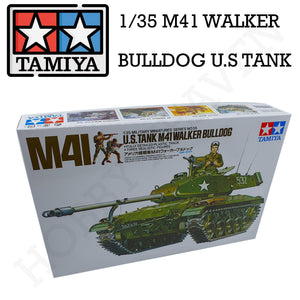 Tamiya 1/35 Scale US M41 Walker Bulldog Model Kit 35055 - Hobby Heaven