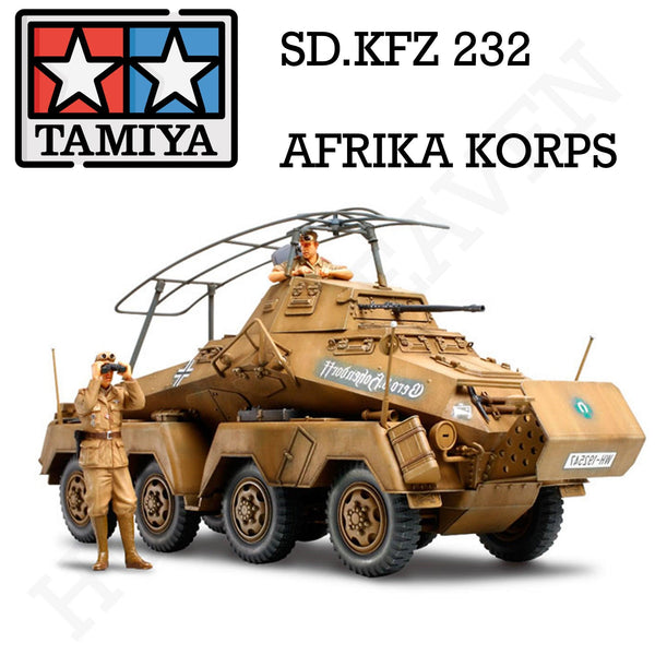 Tamiya 1/35 Sd Kfz 232 Afrika Korps 35297 - Hobby Heaven