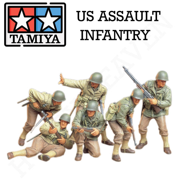 Tamiya 1/35 U.S. Army Assault Infantry 35192 - Hobby Heaven