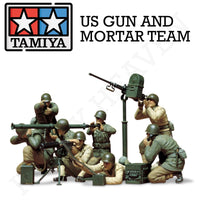 Tamiya 1/35 U.S. Gun And Mortar Team 35086 - Hobby Heaven