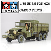Tamiya 1/35 US 2.5 Ton 6X6 Cargo Truck Model Kit 35218 - Hobby Heaven
