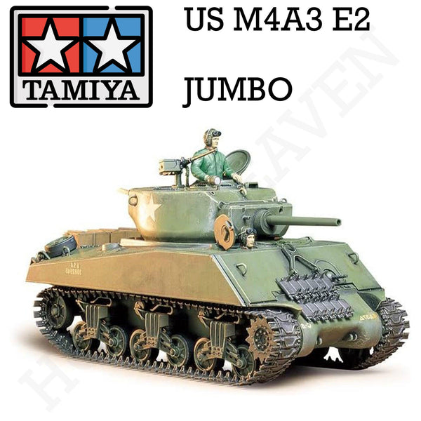 Tamiya 1/35 US M4A3E2 Jumbo Assault Tank 35139 - Hobby Heaven