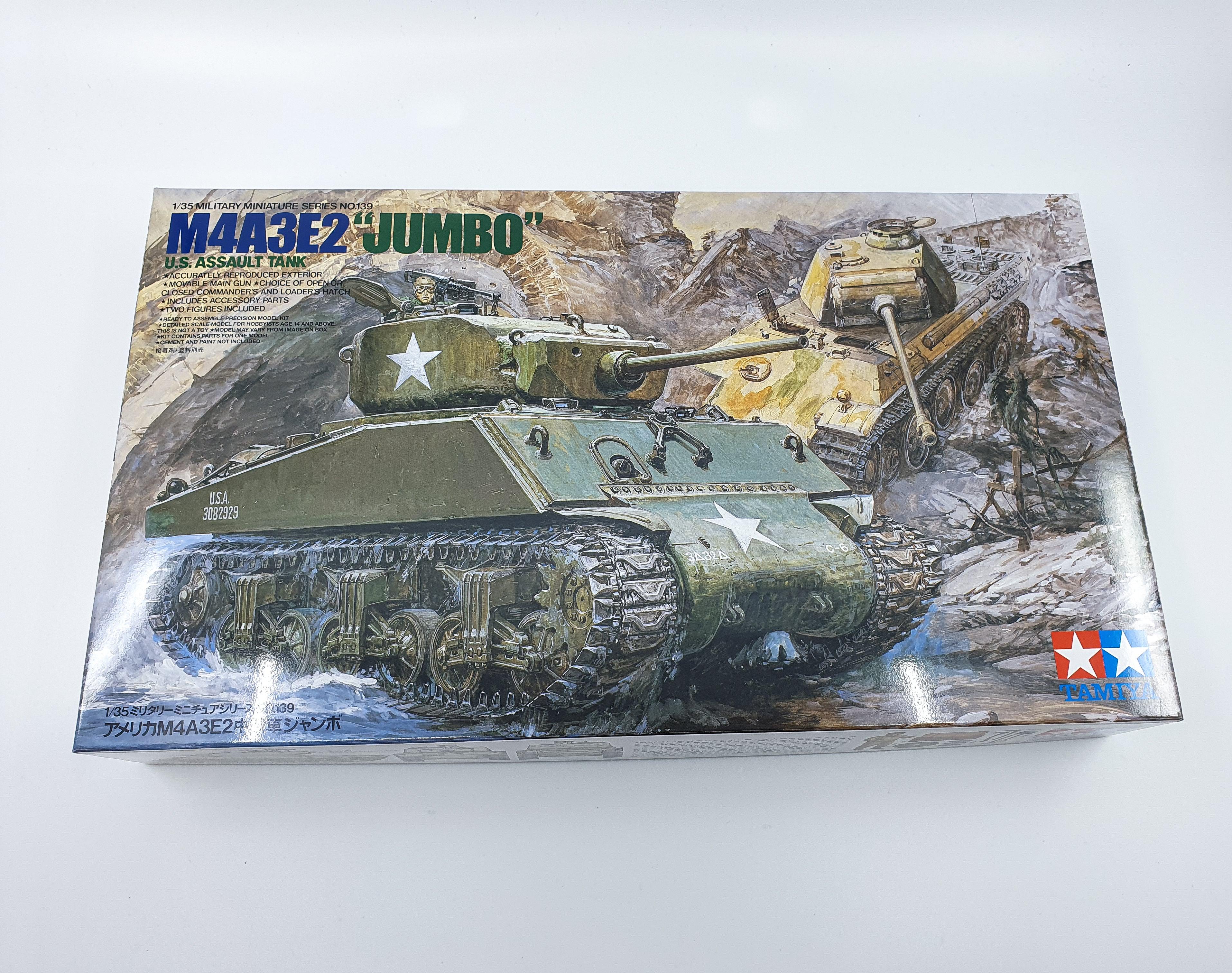 Tamiya 1/35 US M4A3E2 Jumbo Assault Tank 35139 | Hobby Heaven
