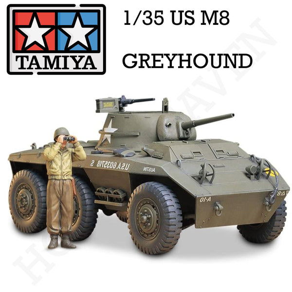 Tamiya 1/35 US M8 Greyhound Model Kit 35228 - Hobby Heaven