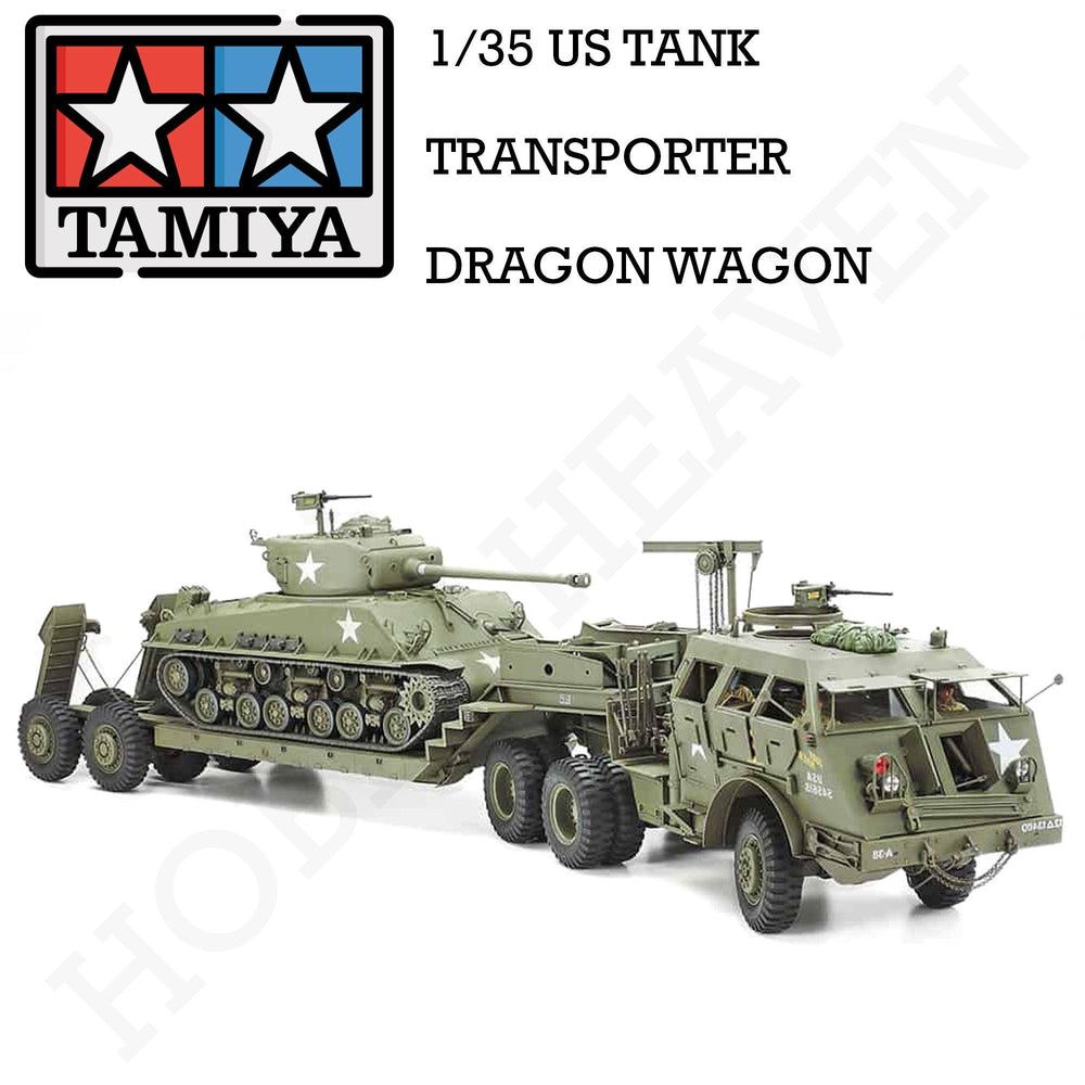 Tamiya 1/35 US Tank Transporter Dragon Wagon Model Kit 35230 - Hobby Heaven