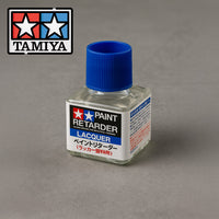Tamiya 87198 Paint Retarder Lacquer 40ml – drying time extender for smooth, gloss model finishes