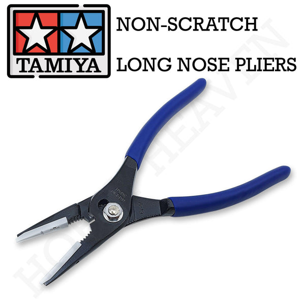 Tamiya Non-Scratch Long Nose Pliers 74065 - Hobby Heaven
