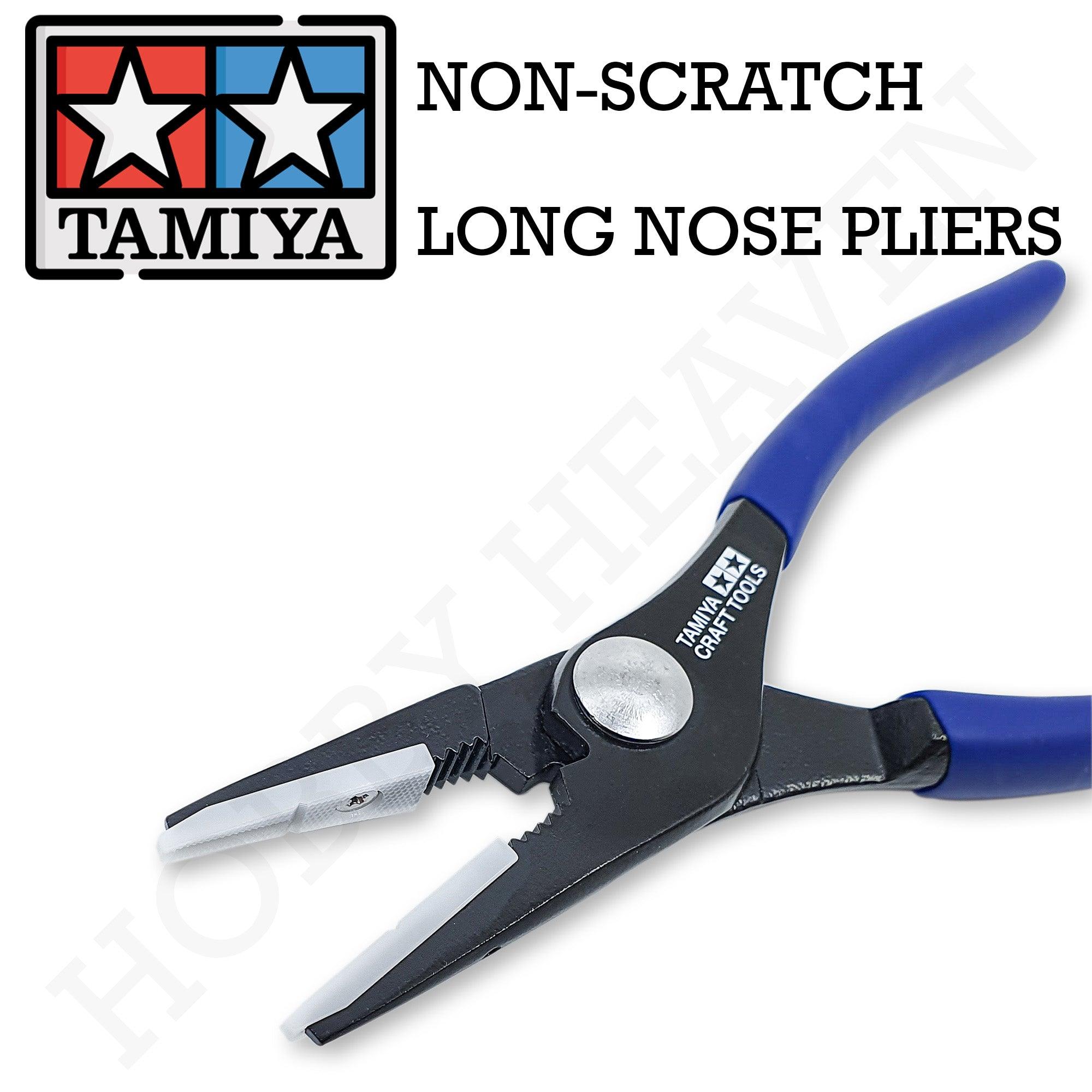 Tamiya Non-Scratch Long Nose Pliers 74065 - Hobby Heaven