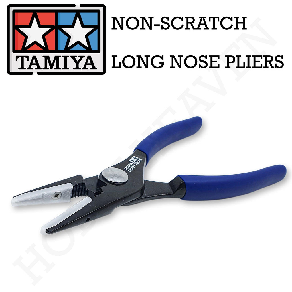 Tamiya Non-Scratch Long Nose Pliers 74065 - Hobby Heaven