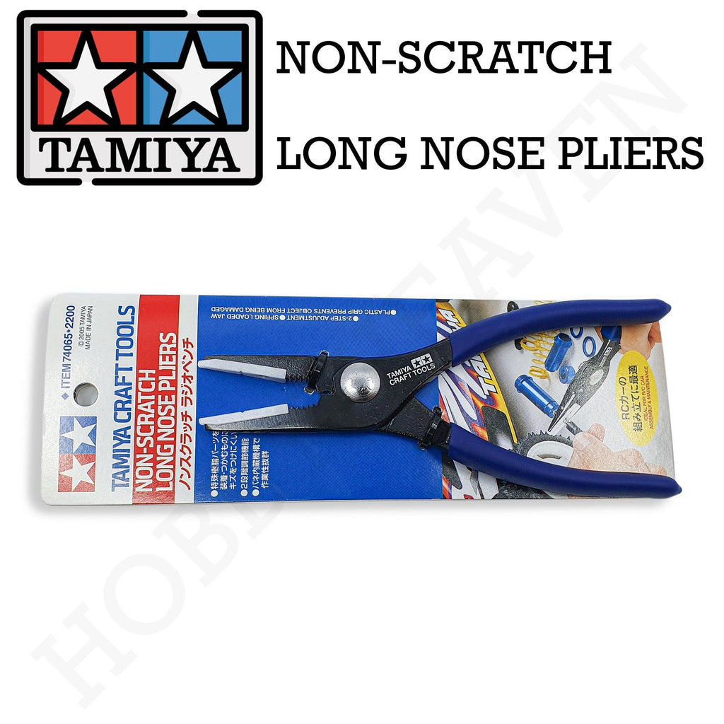Tamiya Non-Scratch Long Nose Pliers 74065 - Hobby Heaven