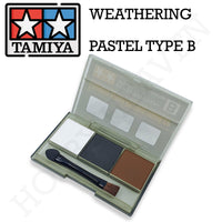 Tamiya Weathering Pastel Snow Soot Rust Type B 87080 - Hobby Heaven
