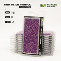 Gamers Grass Tiny Tufts Alien Purple packaging, featuring mystical purple alien micro-vegetation imagery
