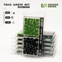 Gamers Grass Toxic Waste Set packaging, featuring ominous contaminated landscape imagery
