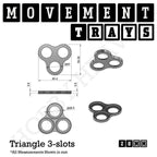 28mm Movement Trays for Tabletop Games | Wargaming | Full Range