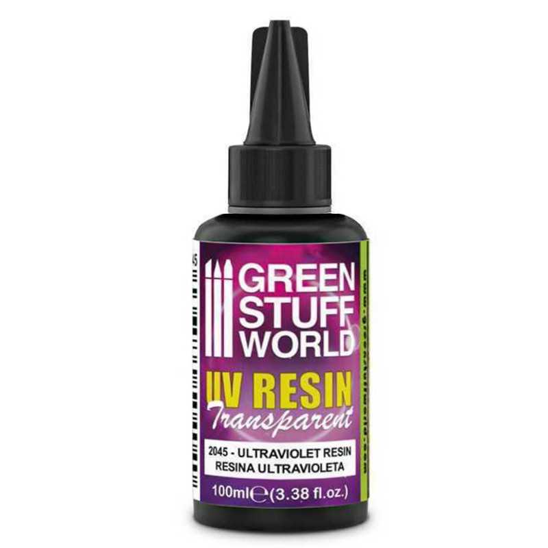 UV Resin Transparent 100ml bottle for modelling and water effect projects