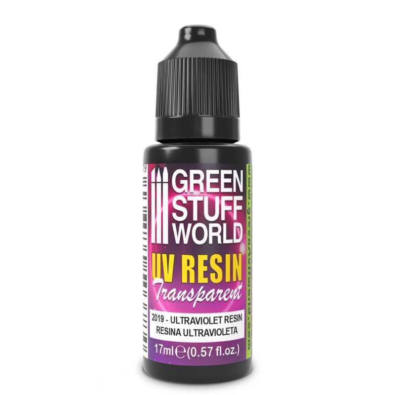 UV Resin Transparent 17ml bottle close-up for water effect projects
