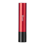 DSPIAE UV-T UV touch light standing upright on white, red body with a black lens end