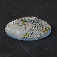 Gamers Grass Urban Warfare 105mm Oval Bases x1pc Painted Resin Base
