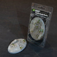 Gamers Grass Urban Warfare 105mm Oval Bases x1pc Painted Resin Base
