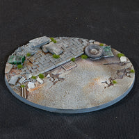 Gamers Grass Urban Warfare 120mm Oval Bases x1pc Painted Resin Base
