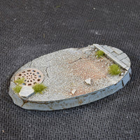 Gamers Grass Urban Warfare 60mm Oval Bases x4pcs Painted Resin Bases
