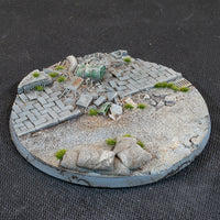 Gamers Grass Urban Warfare 100mm Round Bases x1pc Painted Resin Base
