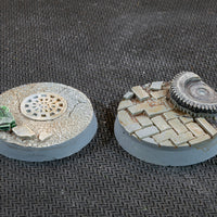 Gamers Grass Urban Warfare 32mm Round Bases x8pcs Painted Resin Base
