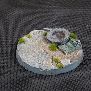 Gamers Grass Urban Warfare 50mm Round Bases x3pcs Painted Resin Base