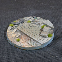 Gamers Grass Urban Warfare 60mm Round Bases x2pcs Painted Resin Base
