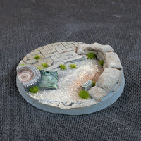 Gamers Grass Urban Warfare 60mm Round Bases x2pcs Painted Resin Base
