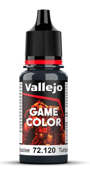 Vallejo Abyssal Turquoise Game Color 17ml 72.120 - Hobby Heaven
