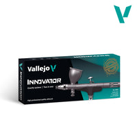 Vallejo Innovator Airbrush 90001 2-in-1 Dual Action Gravity Feed 0.2 & 0.3mm
