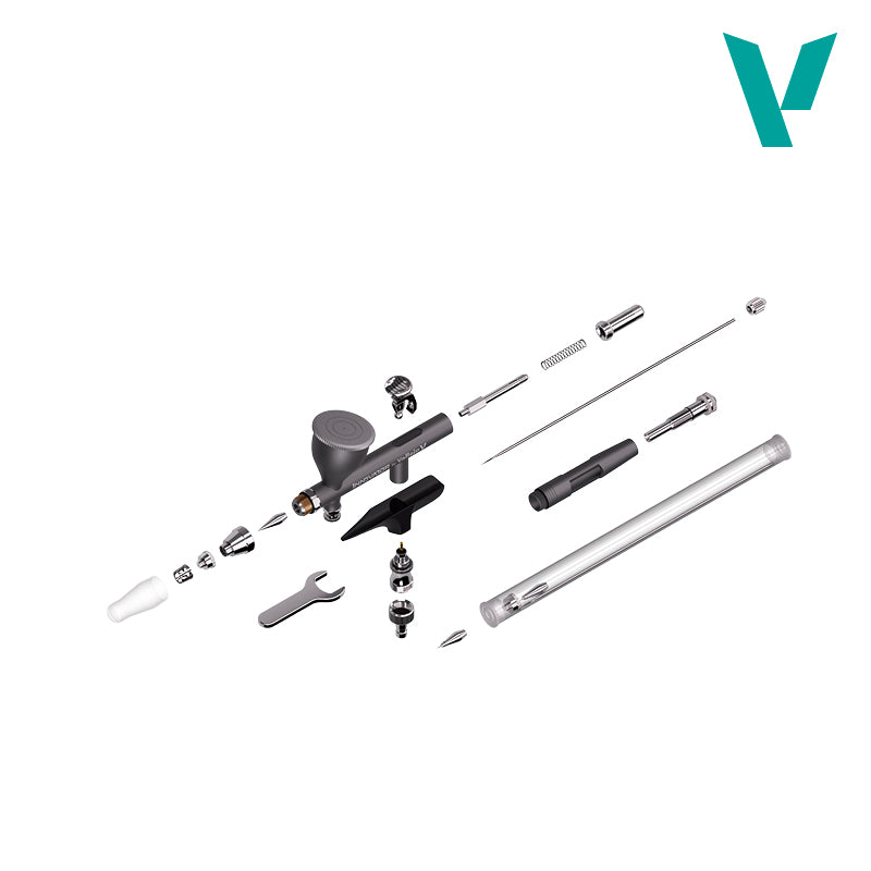 Vallejo Innovator Airbrush 90001 2-in-1 Dual Action Gravity Feed 0.2 & 0.3mm