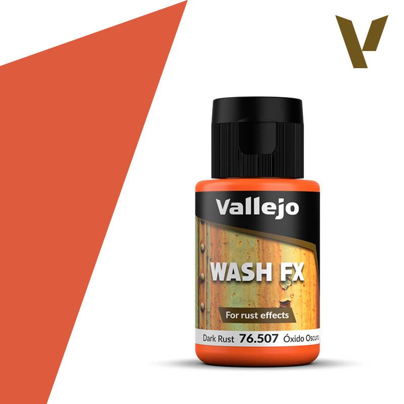 Vallejo AV 76.507 Dark Rust Wash 35ml - Hobby Heaven