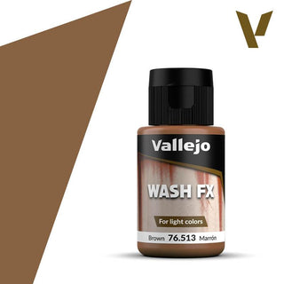 Vallejo AV 76.513 Brown Wash 35ml - Hobby Heaven