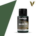Vallejo AV 76.519 Olive Green Wash 35ml - Hobby Heaven